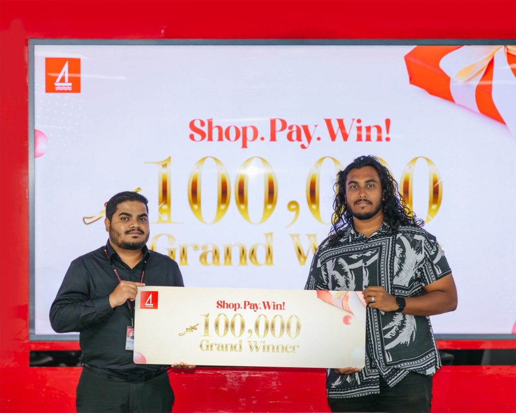 BML ge ''Shop pay and win'' naseebuveriyaa ah inaamu havaalu koffi