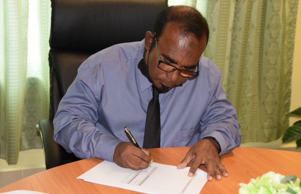 Dhuvaafaru council ge SG ves suspend koffi