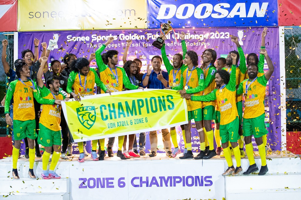 Maafannaai GDH Vaadhoo adhi HDH Naivaadhoo ah zone champion kan