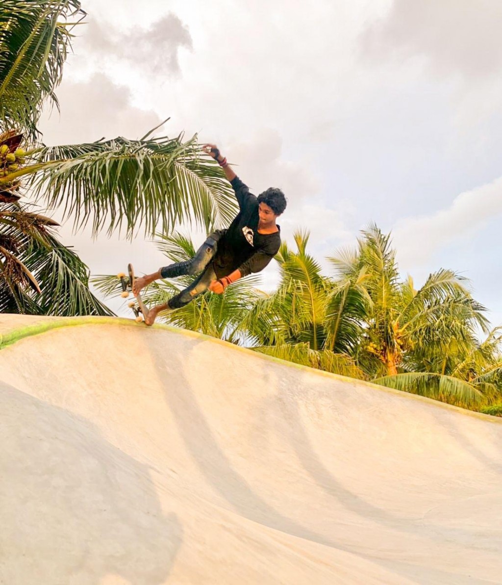 BML ge eheegai Vaadhoo ah skate park eh!