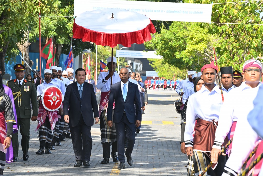 Cambodia ge boduvazeerah rasmeekoh maruhabaa dhannavaifi