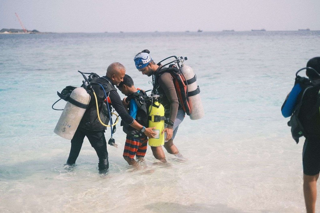 BMLin nukulhedhuntherikan huhnna kudhina diving thajuribaa kohllumuge harakaatheh baavvaifi