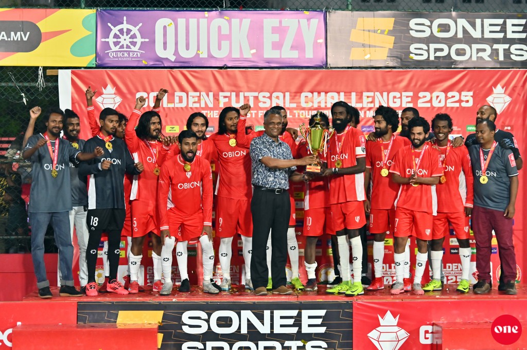 ވަން ފޮޓޯ: ގޯލްޑަން ފުޓްސަލް ޗެލެންޖް 2025ގެ ފޯރިގަދަ ޒޯން ފައިނަލްތައް