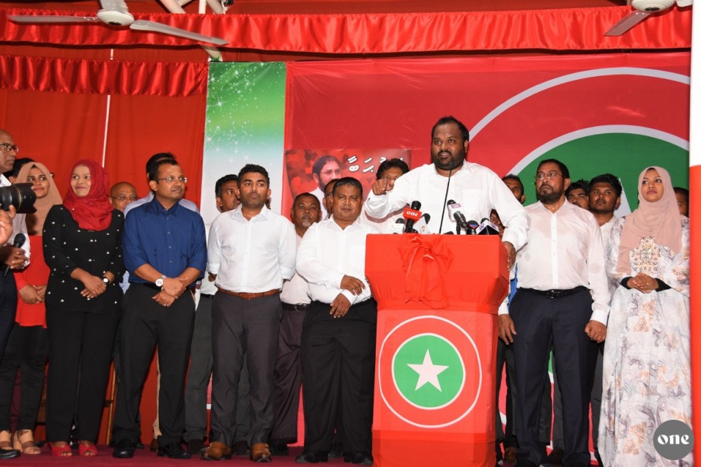JP ge Raees kamuge magaamun isthiufaa nudhevvumun, Ali Waheed ge ithubaaru nei kamuge vote eh nagan husha'halhanee