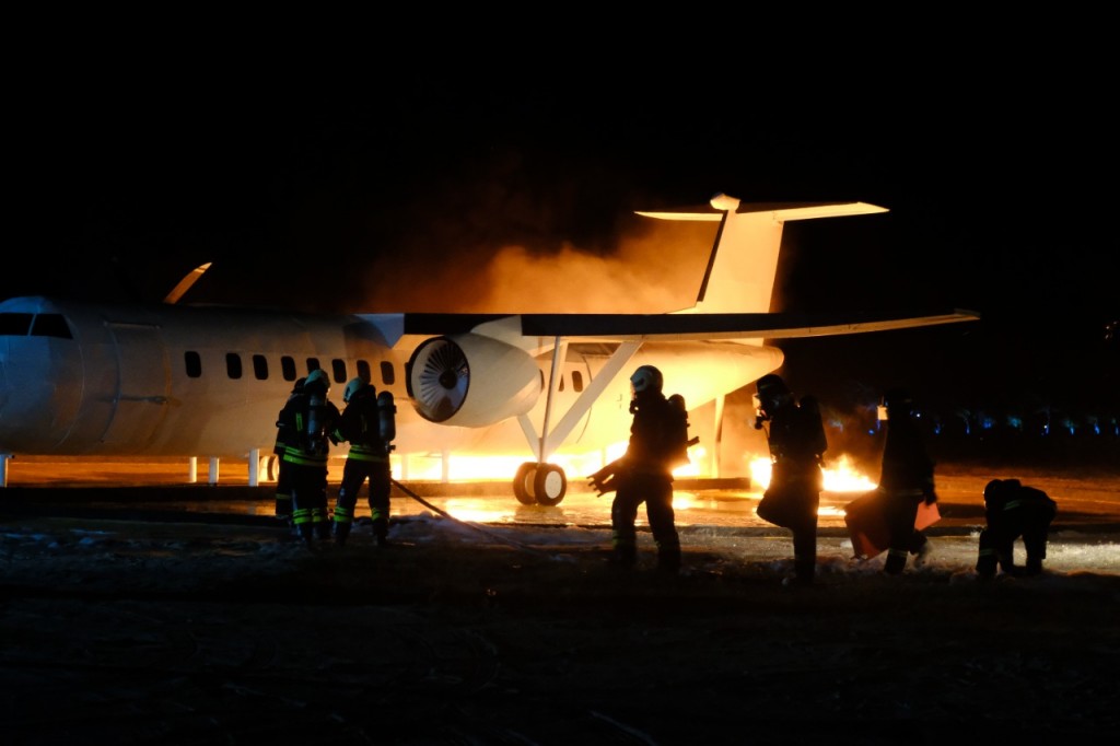 Raajjeyge furathama automatic fire simulator himeney gothah RACL ge aviation acedemy ifthithaahu koffi