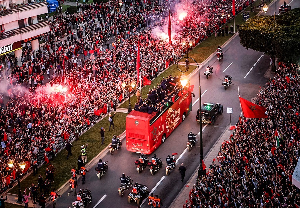 Morocco team ahves rayyithun kee ''Champion'' inge maruhabaa eh