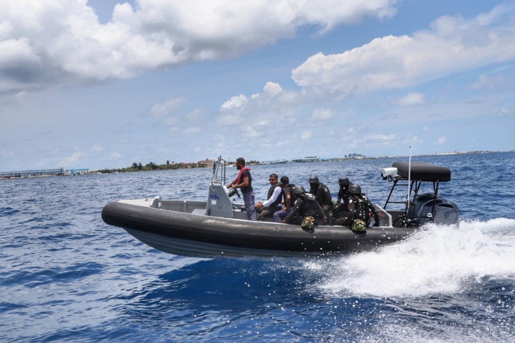 Police expand operation to sea