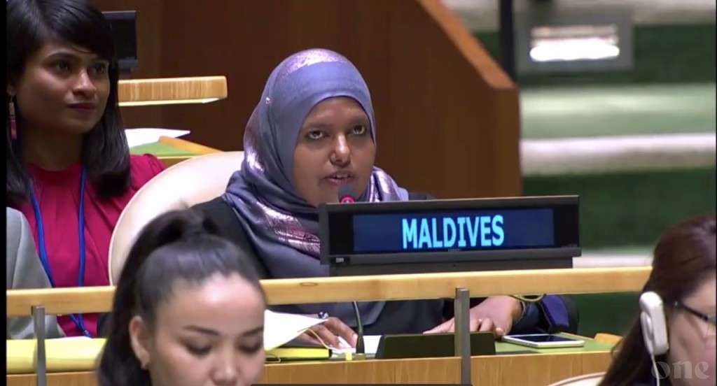 Minister Shidhatha: Maldives is behind in women’s roles in politics and law making