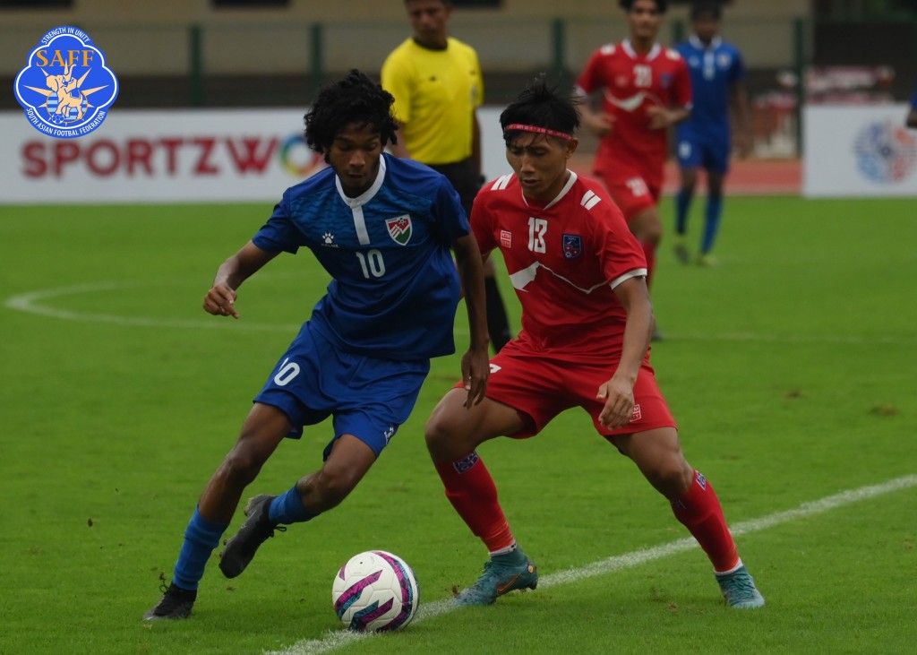 SAFF U20: Rajje kulhunu furathama match gai Nepal athun balivejje