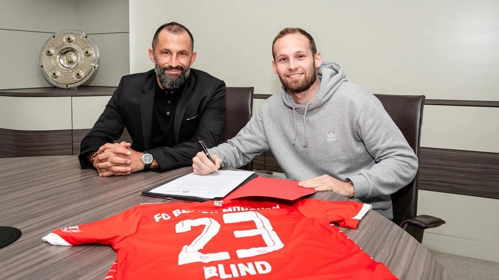 Netherlands ge defender Blind, hiley transfer ehgai Bayern ah