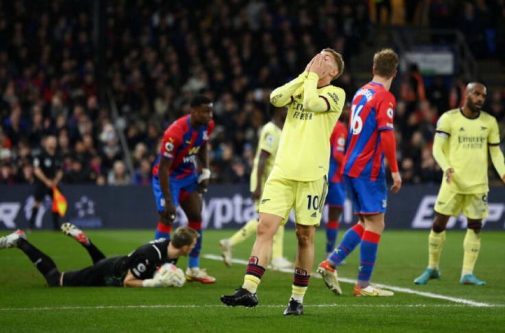 Palace kairee bodu bayyakun balive Arsenal ah maayoos kan, Arteta edhunee maafah