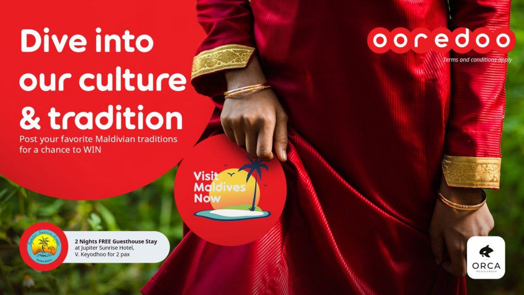 Raajjeyge reethikan promote kuraa campaign eh Ooredoo in iulaan koffi