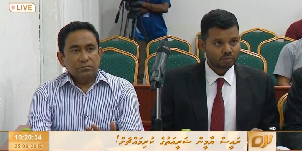 I have shown my good intention in the million dollar case: President Yameen