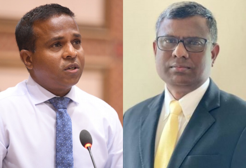 MDP ge chairperson ge naibu kamuge magaamah Ibrahim Waheed aai Ahmed Abdullah kurimathilaifi