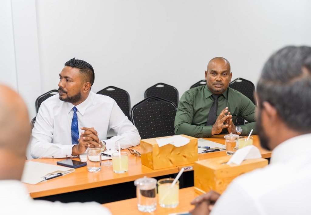 Gina hidhumaiy thah libey gothah Kulhudhuhfushi Airport ge passenger terminal alun tharaggee kuranee