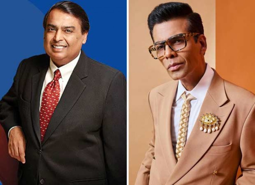 Karan Johar ge Dharma production ge hihssaa Mukesh Ambani gannanee?
