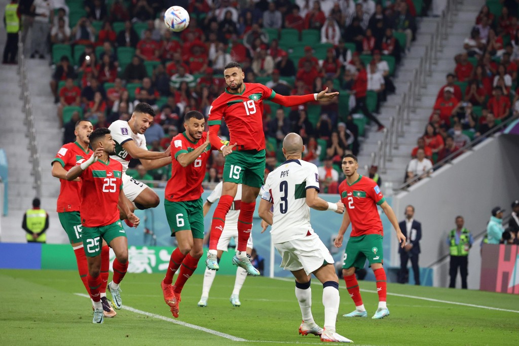 Photo: Portugal balikoh Morocco Semi ah