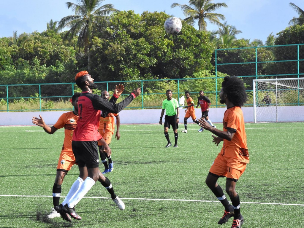 Farees ge goal in Dhanbidhoo balikoh, Maabaidhoo final ah