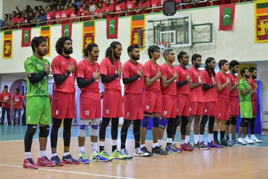 Gaumee volley team in kulhunu 3 vana match gai Hyderabad team athun furihama molheh