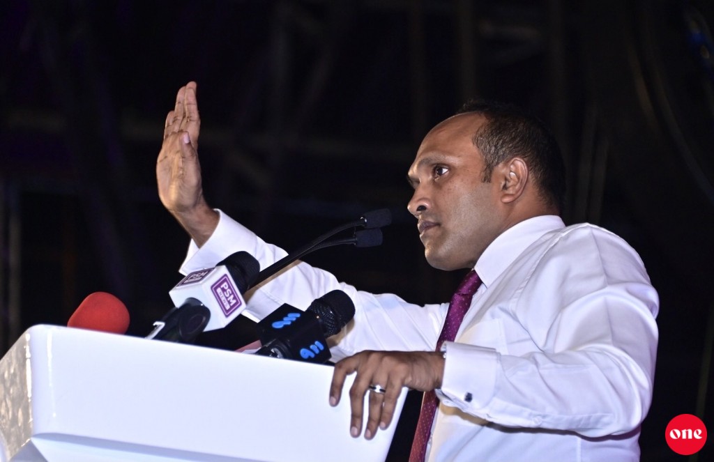 Inthigaalee insaafuge bill rangalhah thanfeezu vejje nama Nasheed 1000 aharah jalah laane: Dr. Jameel