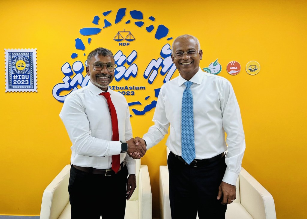 Qasim ge special envoy, Ilham ge thaaeedh ves Raees Solih ah