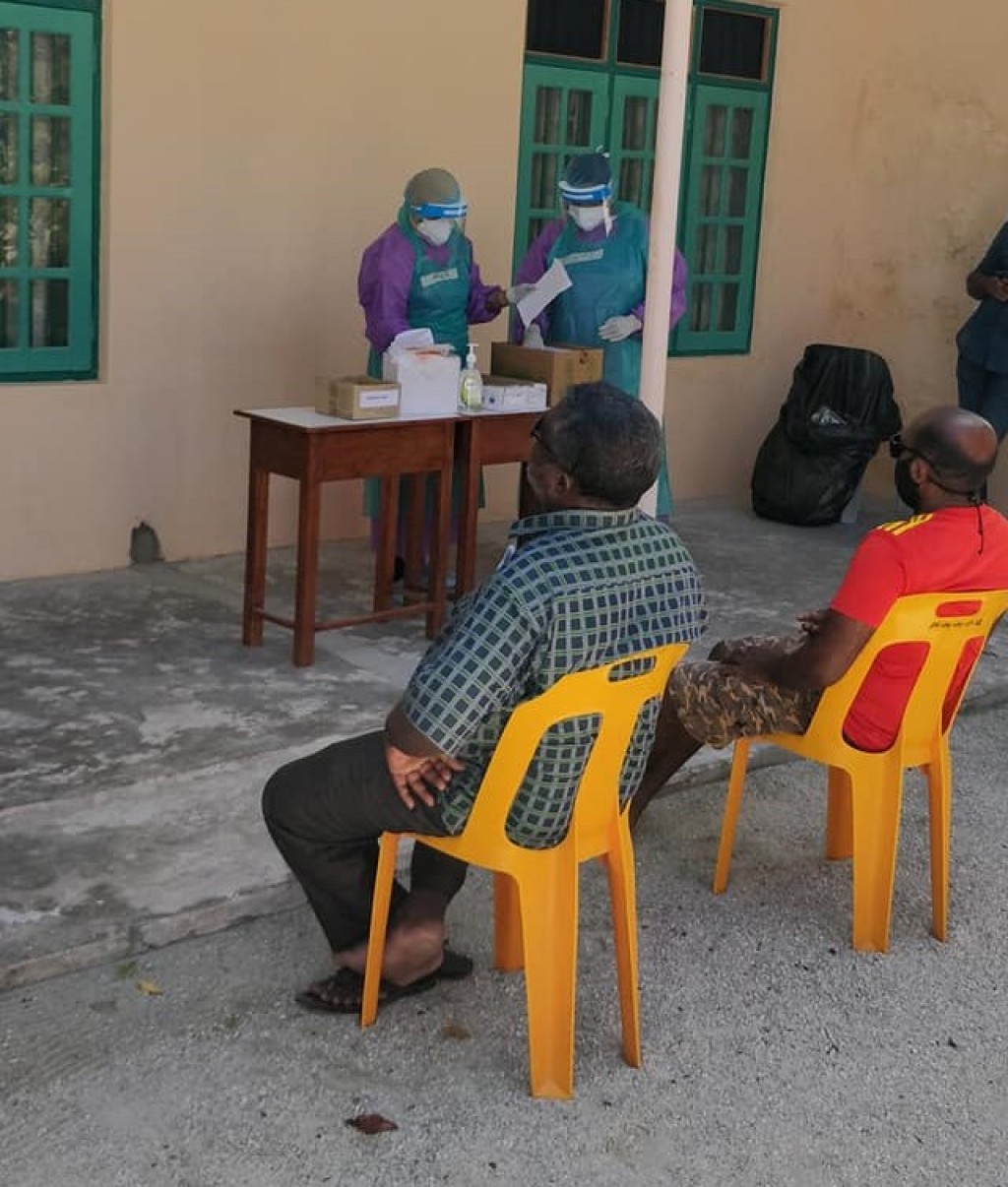 Dhevvadhoo cluster aa gulhigen Kolamaafushin negi hurihaa sample eh negative