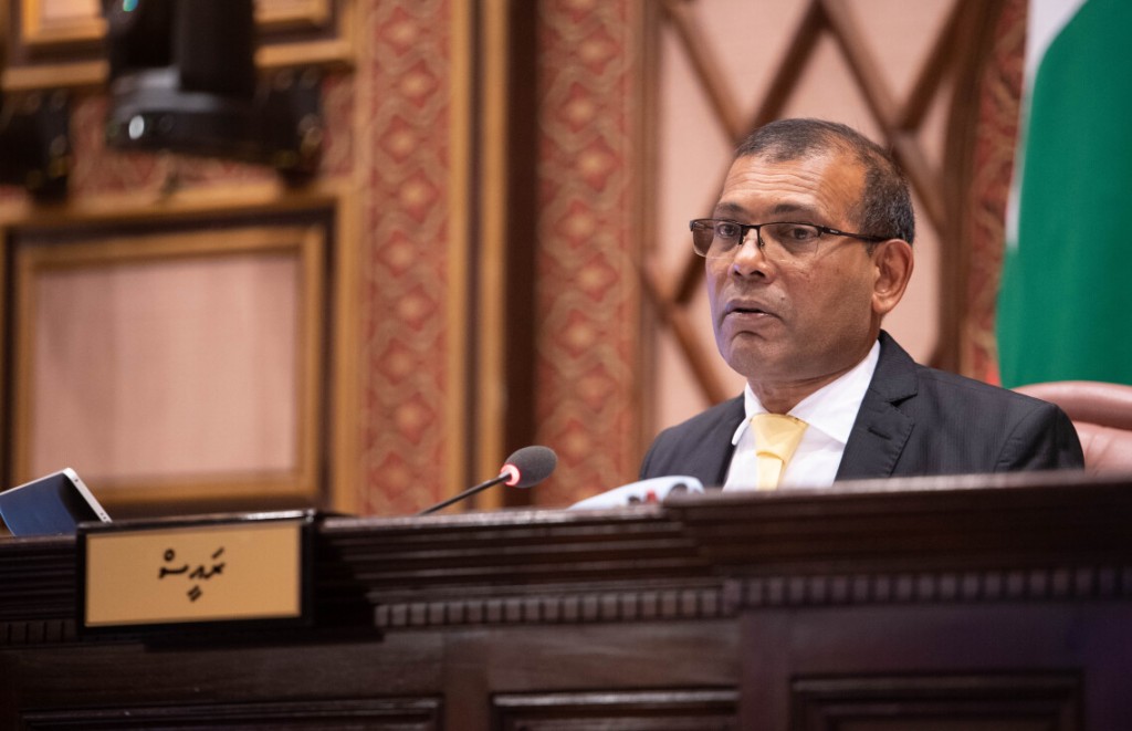 Nahthaalan jehey kamah gavaidhu bunaa thaketheege gothugai alhuganduge verikamugai 63 meehun thibi: Majilis Raees