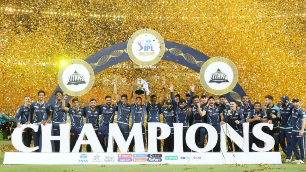 league gai alah vaadhakoh Gujurat titans in IPL kaamiyaabu koffi