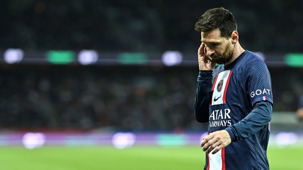 PSG in league hoadhumaa gaathah, anekkaaves Messi ah nuruhun