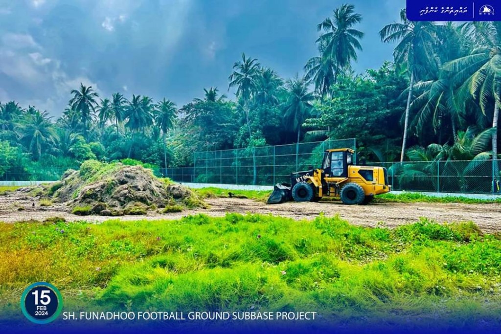 Funadhoo football dhanduge sub-base hedhumuge masakkai fashaifi