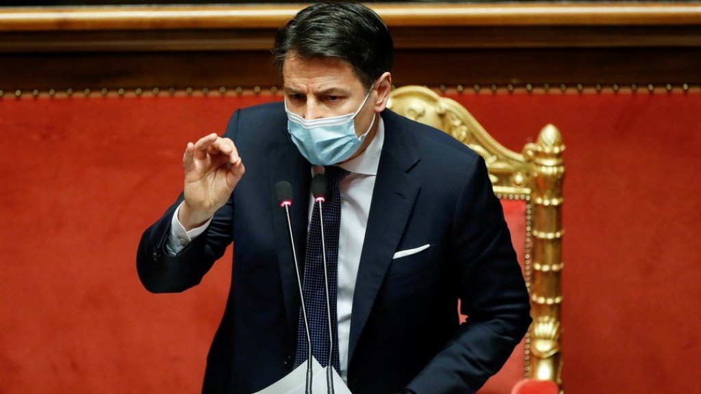 Coalition sarukaaru baibaivumun Italy ge boduvazeeru isthiufaa dhevvaifi
