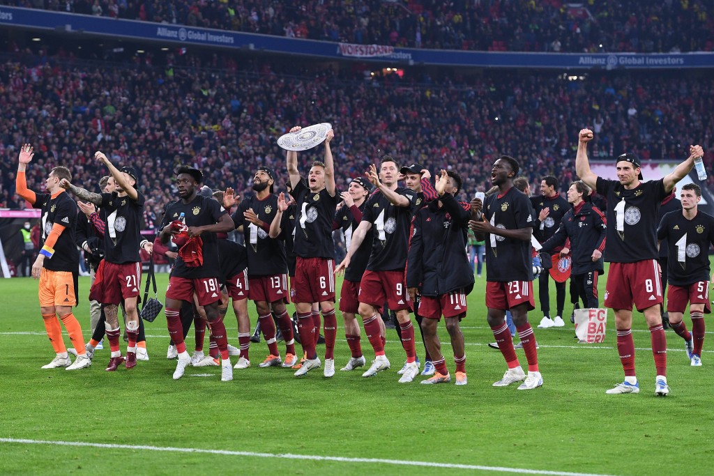 Bayern Munich in jehijehigen 10 vana faharah German league kaamiyaabu koffi