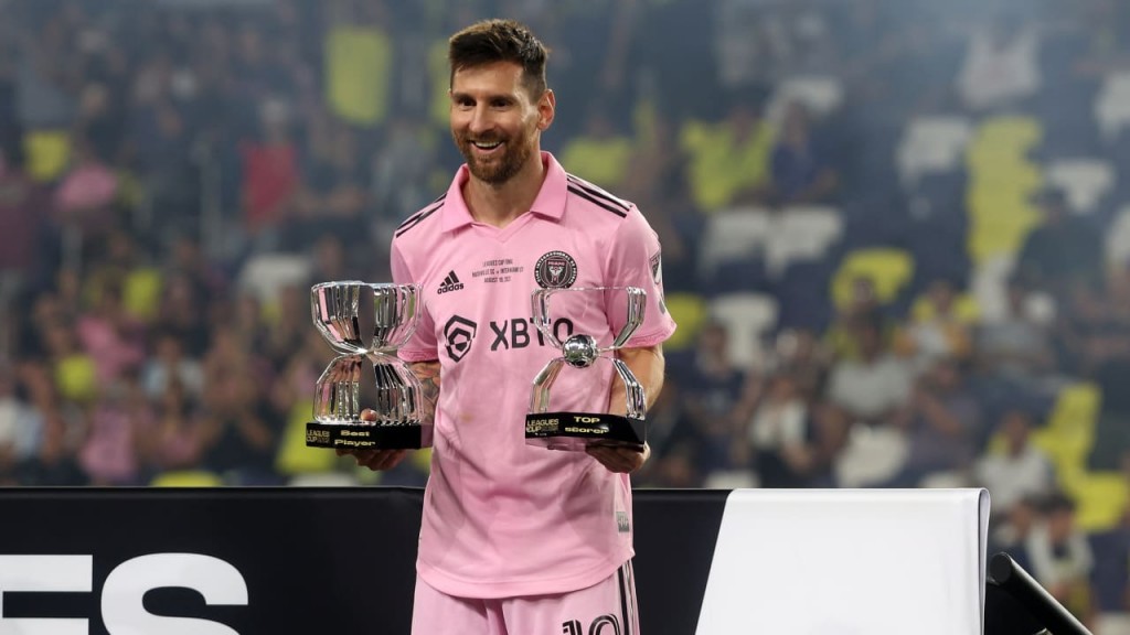 America League emme molhu kulhuntheriyaage magaamu Messi ah