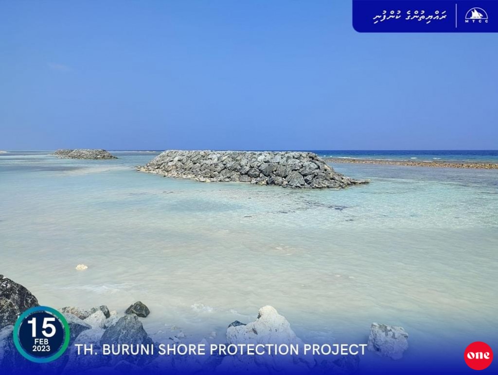 Th. Buruni Shore Protection Project well underway: MTCC