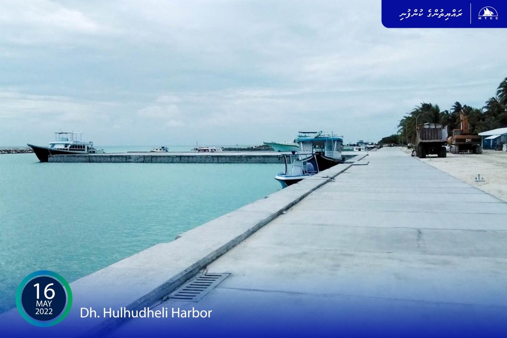 MTCC Completes 85% work on Hulhudheli Harbor Project