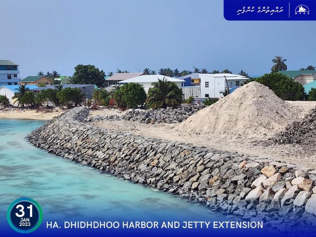 Dhihdhoo bandharu hedhumaai jetty hedhumuge masahkathuge 61 percent nimijje