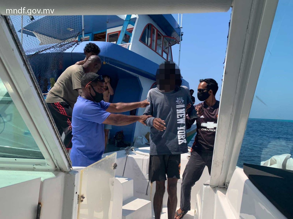 MNDF provides assistance to fisherman who suffered seizure