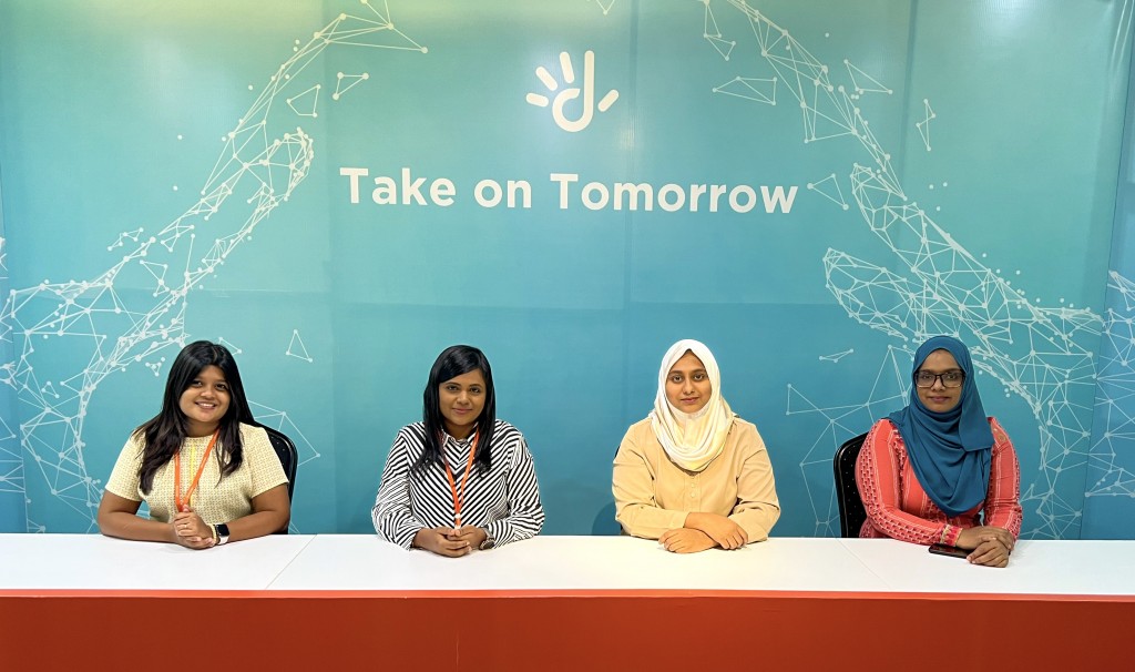 Dhiraagu inn MOMS Aid ge ''Back to School 2023'' programme ah eheetherikan foarukohdhenee