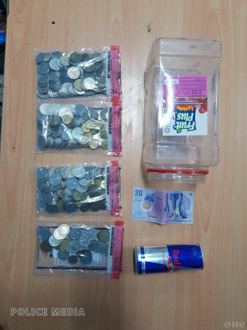 Man arrested while stealing from coin box
