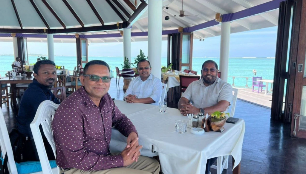 MNP ge raees Naazim, JP ge leader Gaasim aa baddhalu kuravvaifi