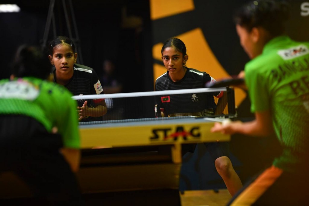 Rafa aai Mishka cadet category singles quater final ah