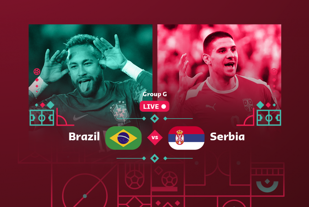 World Cup: Brazil - Serbia