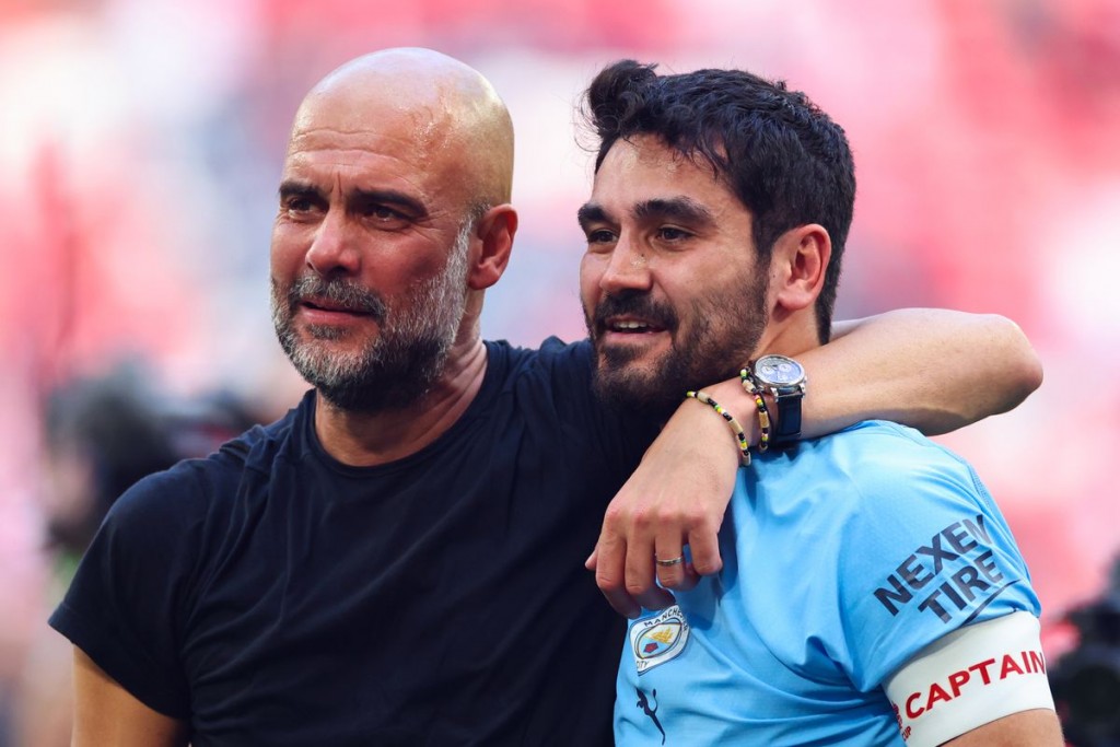 Guardiola beynun vegen Gundogan an'buraa City ah