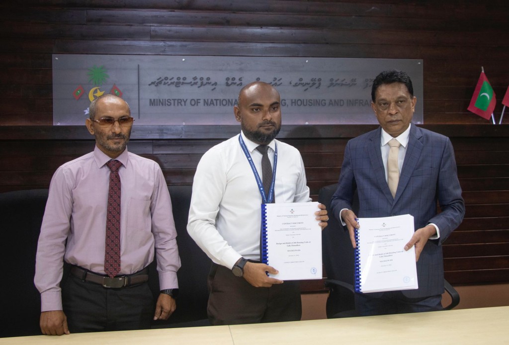 Thinadhoo gai 200 housing unit imaaraaiy kuran havaalu koffi