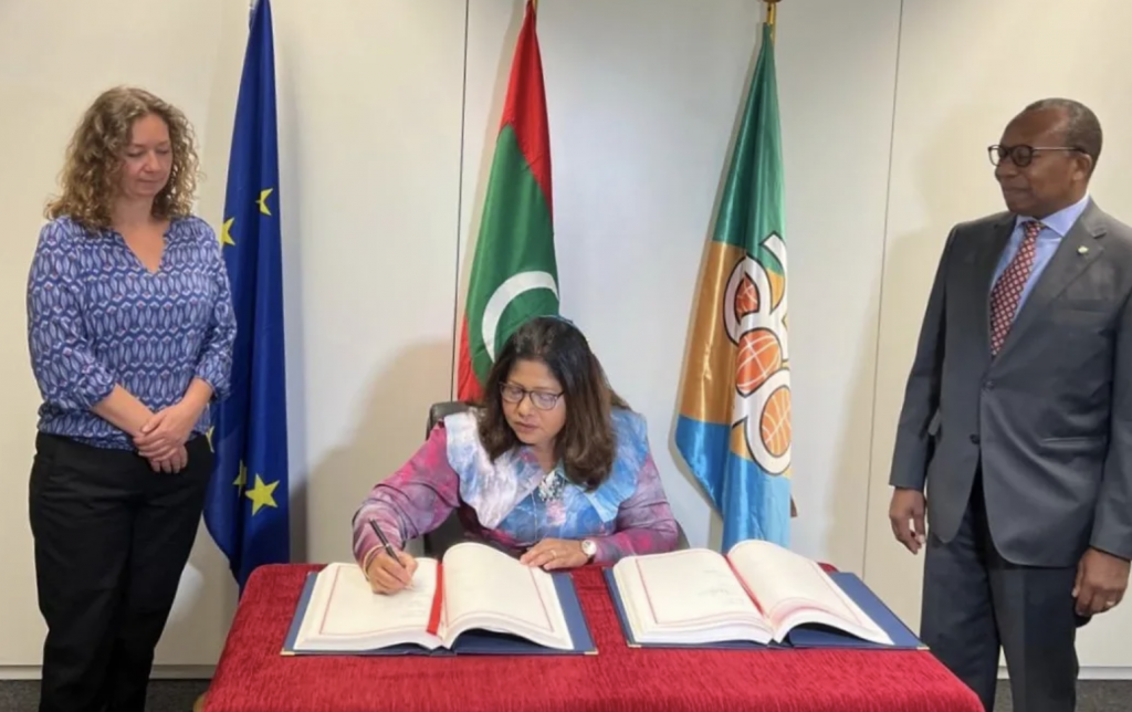 SAMOA agreement gai soikuree Islam dheenaa fushooaraa maahdhathakah reservation hushahelhumah fahu: Sarukaaru