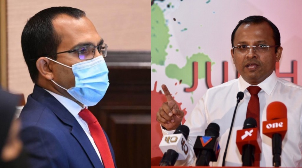 Maleeh vaki kurun: JP ge 3 menbarun jalsaagai thihbbevi namaves nufenna kamah vote dhehvee Riyaaz ekani