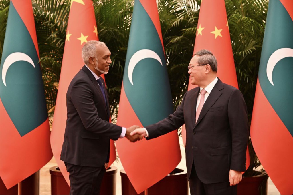 China ge State council ge premier, Raees Muizzu gee arihah ziyaaraiy kuravvaifi