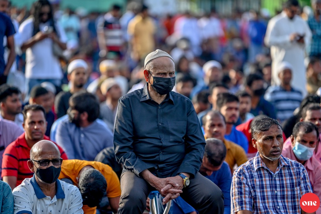 One Photo: Male aai Hulhumale gai bodu jamaaathugai kuri Eid namaadhu
