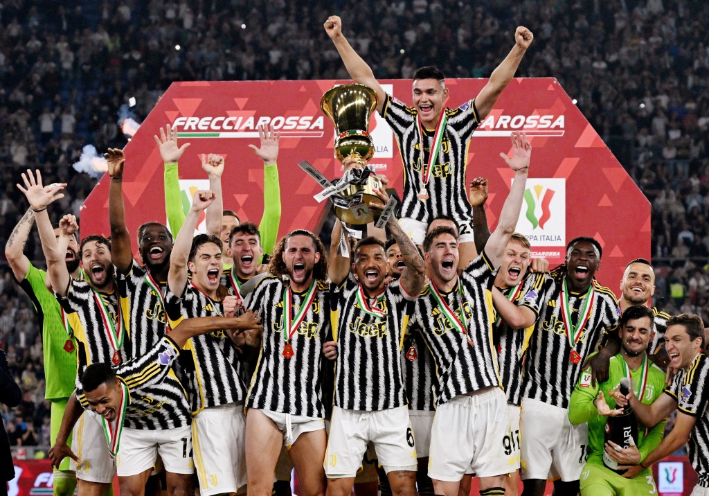 Atlanta balikoh, Juventus in 15 vana faharah Coppa Italia kaamiyaabu koffi