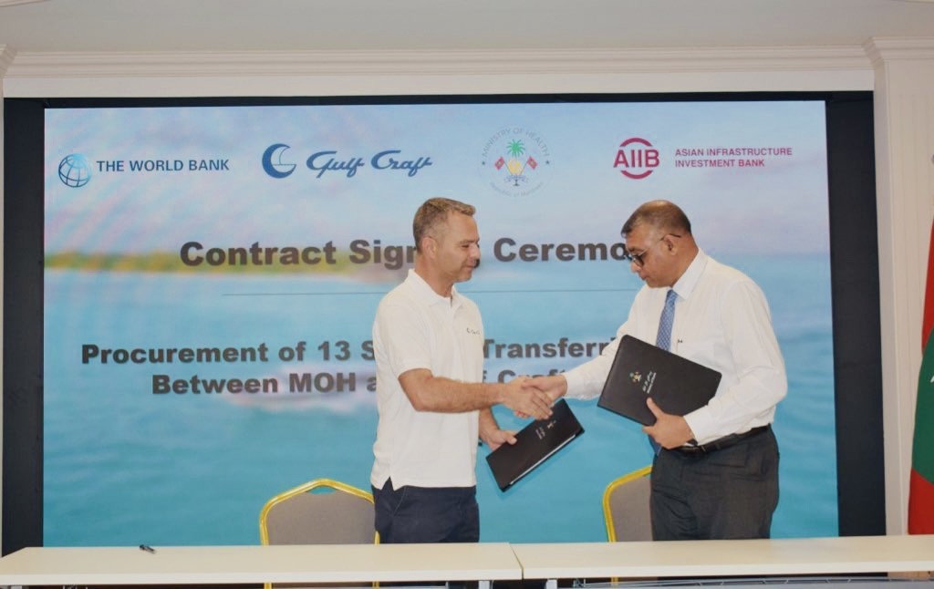 Health Ministry ah 13 Launch banumah Gulf Craft aa havaalu koffi